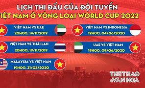 Lịch Thi Đấu Bóng Đá Vòng Loại World Cup